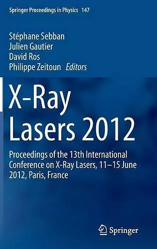 X-Ray Lasers 2012 cover