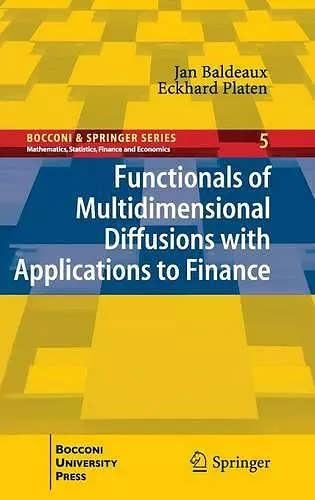 Functionals of Multidimensional Diffusions with Applications to Finance cover