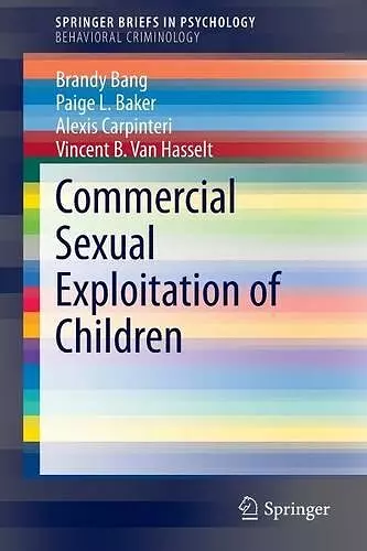 Commercial Sexual Exploitation of Children cover