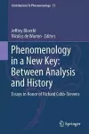 Phenomenology in a New Key: Between Analysis and History cover