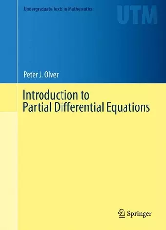 Introduction to Partial Differential Equations cover