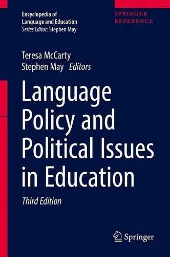 Language Policy and Political Issues in Education cover