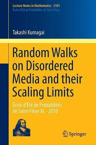 Random Walks on Disordered Media and their Scaling Limits cover