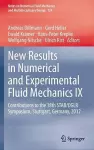 New Results in Numerical and Experimental Fluid Mechanics IX cover