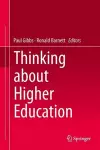 Thinking about Higher Education cover