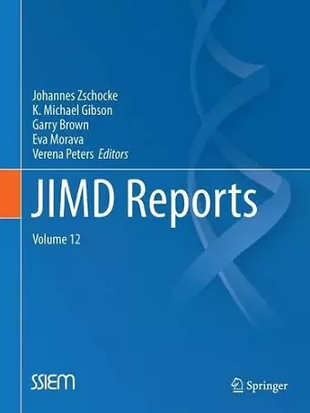 JIMD Reports - Volume 12 cover