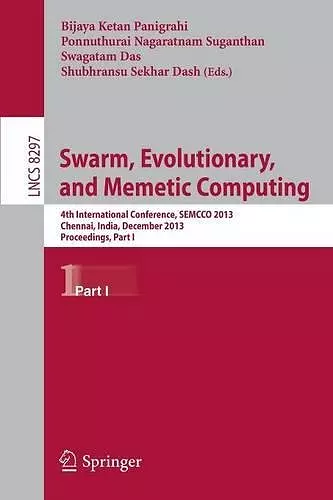 Swarm, Evolutionary, and Memetic Computing cover