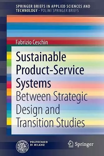 Sustainable Product-Service Systems cover