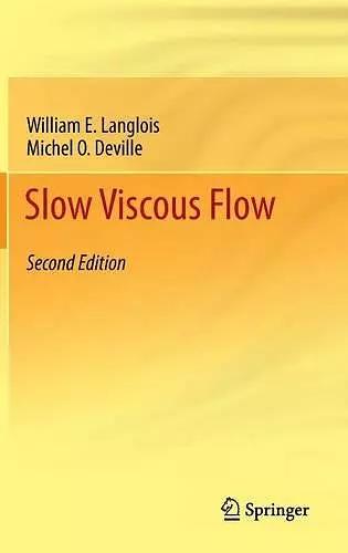 Slow Viscous Flow cover