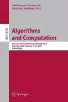 Algorithms and Computation cover