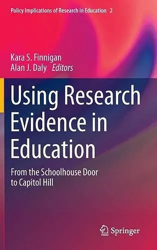 Using Research Evidence in Education cover