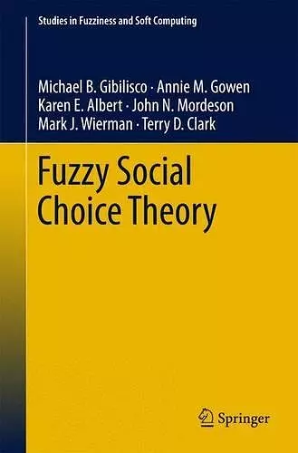 Fuzzy Social Choice Theory cover