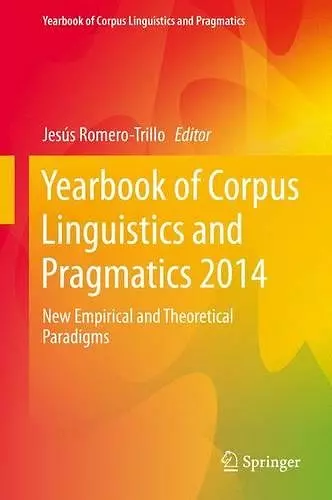 Yearbook of Corpus Linguistics and Pragmatics 2014 cover