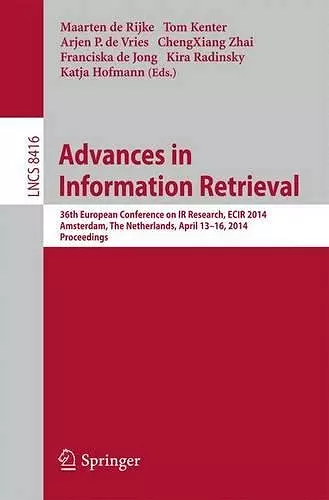 Advances in Information Retrieval cover