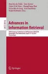 Advances in Information Retrieval cover