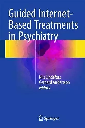 Guided Internet-Based Treatments in Psychiatry cover