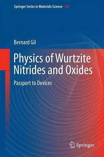 Physics of Wurtzite Nitrides and Oxides cover