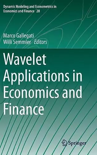 Wavelet Applications in Economics and Finance cover