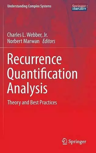 Recurrence Quantification Analysis cover