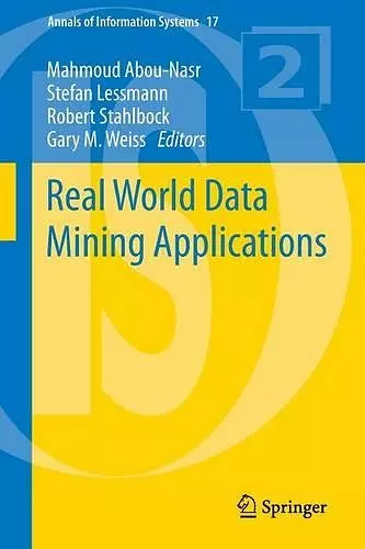 Real World Data Mining Applications cover