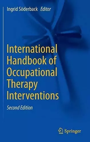 International Handbook of Occupational Therapy Interventions cover