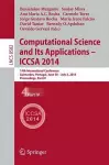 Computational Science and Its Applications - ICCSA 2014 cover