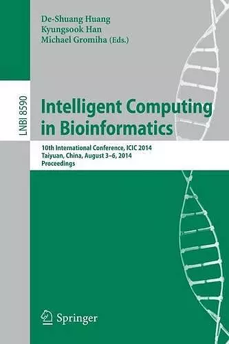 Intelligent Computing in Bioinformatics cover