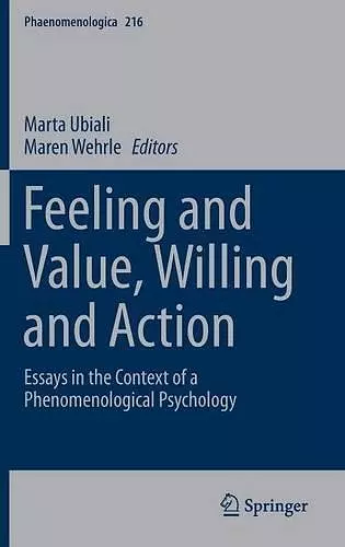 Feeling and Value, Willing and Action cover