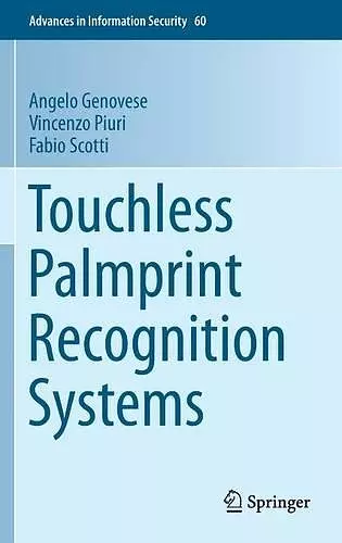 Touchless Palmprint Recognition Systems cover