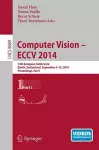 Computer Vision -- ECCV 2014 cover