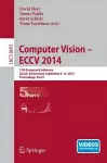 Computer Vision -- ECCV 2014 cover