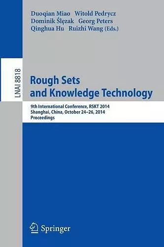 Rough Sets and Knowledge Technology cover