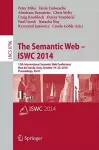 The Semantic Web – ISWC 2014 cover