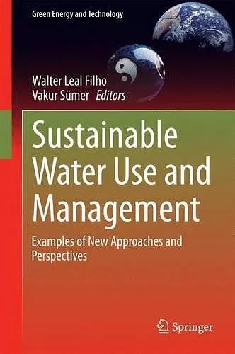 Sustainable Water Use and Management cover