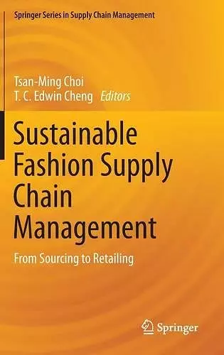 Sustainable Fashion Supply Chain Management cover