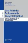 Data Analytics for Renewable Energy Integration cover