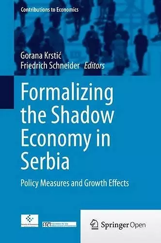 Formalizing the Shadow Economy in Serbia cover