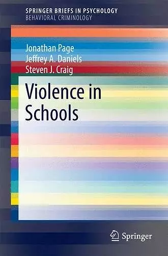 Violence in Schools cover