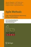 Agile Methods. Large-Scale Development, Refactoring, Testing, and Estimation cover
