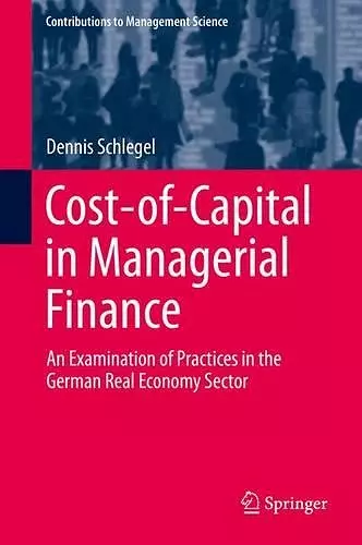 Cost-of-Capital in Managerial Finance cover