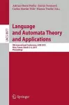 Language and Automata Theory and Applications cover