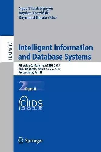 Intelligent Information and Database Systems cover