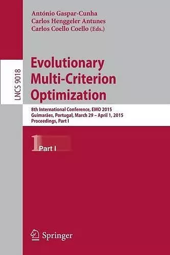 Evolutionary Multi-Criterion Optimization cover