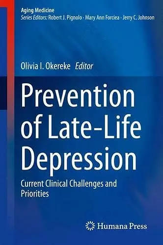 Prevention of Late-Life Depression cover