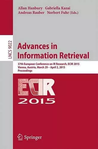 Advances in Information Retrieval cover