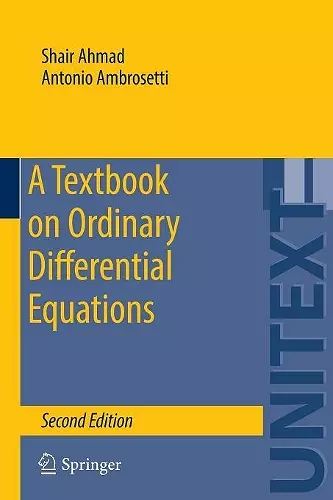 A Textbook on Ordinary Differential Equations cover