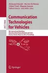 Communication Technologies for Vehicles cover