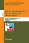 Decision Support Systems V – Big Data Analytics for Decision Making cover