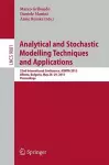 Analytical and Stochastic Modelling Techniques and Applications cover