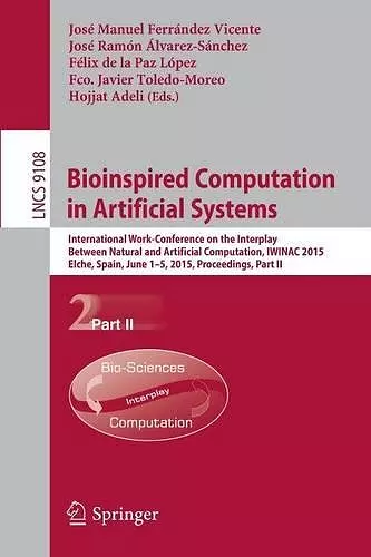 Bioinspired Computation in Artificial Systems cover